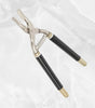 Keratin pliers with spring